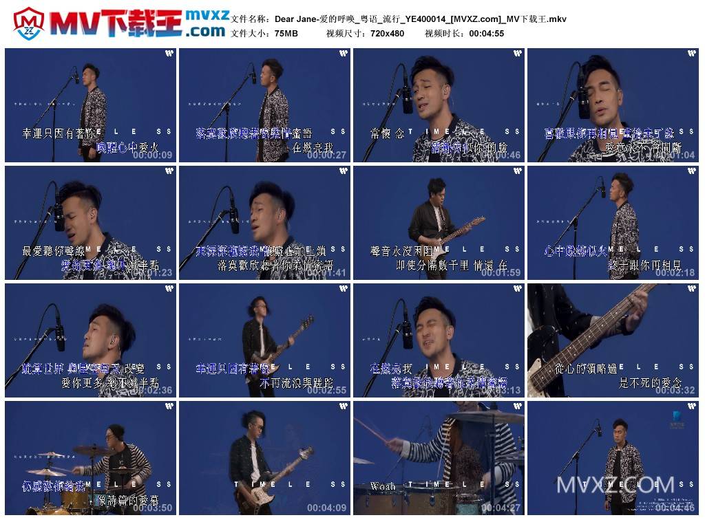 Dear Jane-爱的呼唤_粤语_流行_YE400014